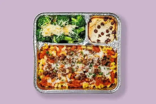 Oven-Ready TV Dinner Four Cheese Baked Pasta