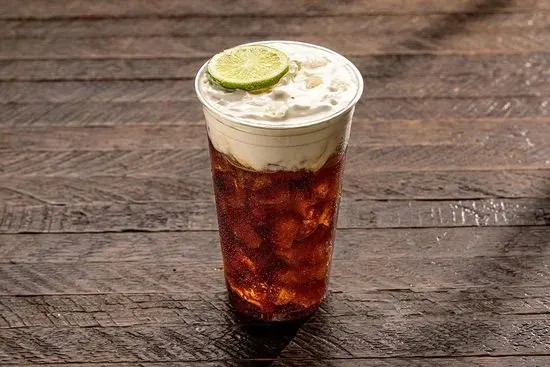 Coca Cola + Coconut Lime Cream Twisted Soda