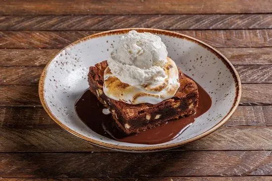 S'more Brownie Sundae