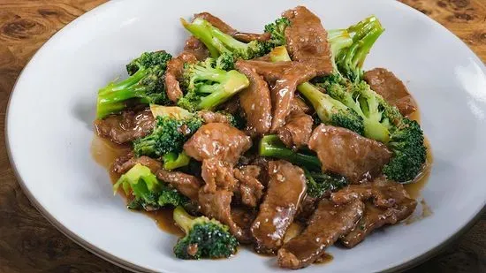 芥蓝牛(鸡)/SP Broccoli Beef or Chicken/SP