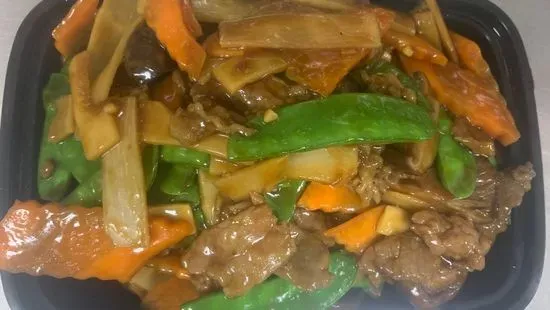 Beef with Black Bean Sauce/豆豉牛