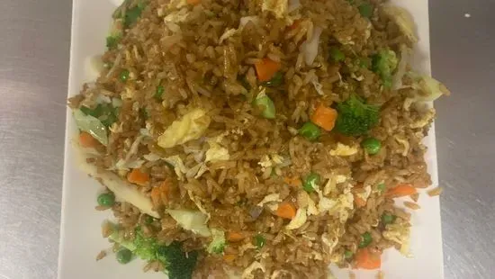 Vegetable Fried Rice/素炒饭