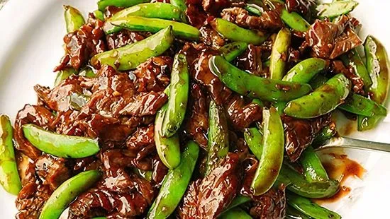 Beef with Snow Peas/雪豆牛