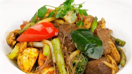 Beef with Assorted Vegetables/蔬菜牛