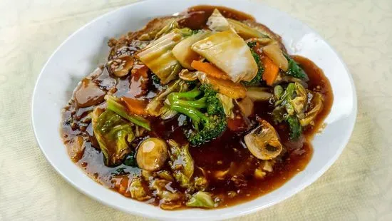 Vegetable Egg Foo Young / 素芙蓉蛋