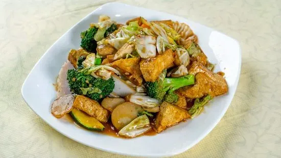 Family Braised Tofu / 家常豆腐