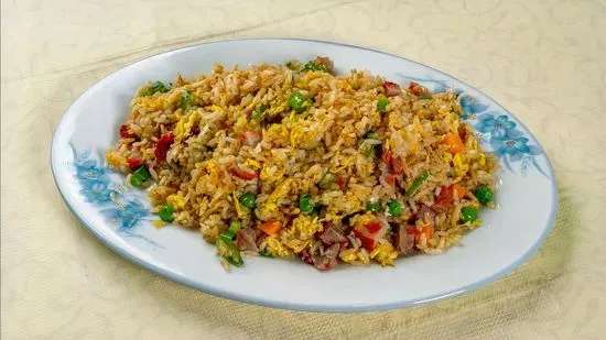 BBQ Pork Fried Rice / 叉燒炒飯