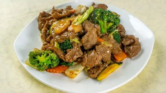 Beef with Mixed Vegetables / 雜菜牛