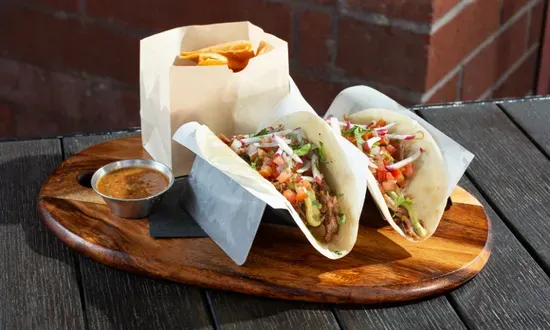 Border Town Carnitas Tacos