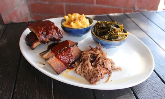 Ribs and Two Meat Combo