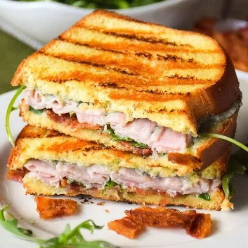 Grilled Ham & Cheese Sandwich