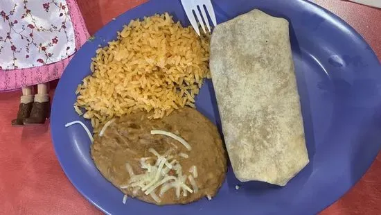 Kid's Beans & Cheese Burrito