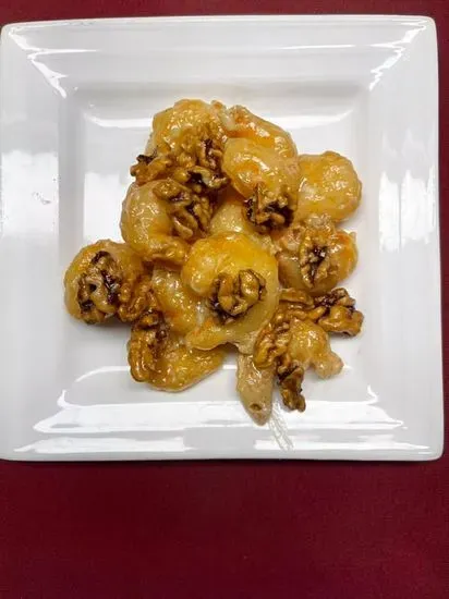 C9. Shrimp with Honey Walnuts