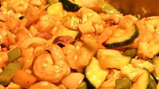 L15. Shrimp with Vegetables