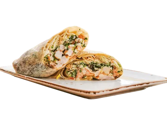 Garlic Shrimp Burrito