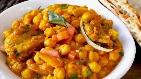 Chole Chicken Curry