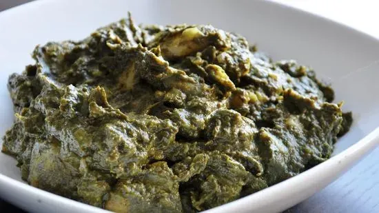 Palak (Saag) Aloo Meth (vegan)i