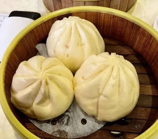 419. ⿇⾹花菇雞包仔 / Steamed chicken & mushroom sesame buns