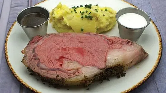 Slow Roasted Herb Crusted Prime Rib 12 oz.