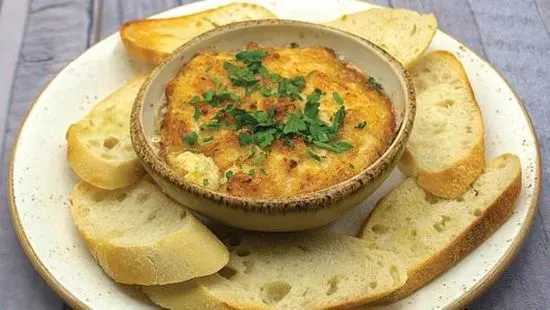 Oven Roasted Crab & Artichoke Dip