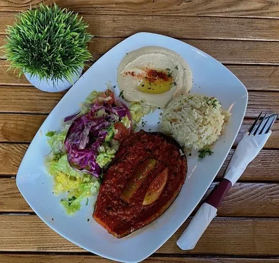 STUFFED EGGPLANT PLATE