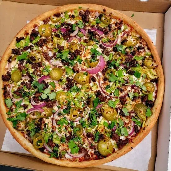 Taco pizza 