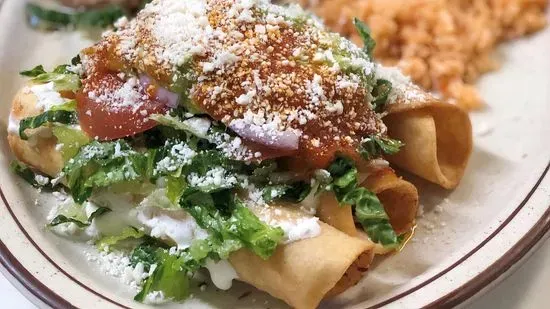 Flautas a La Mexicana