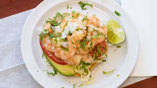 Shrimp Tostada