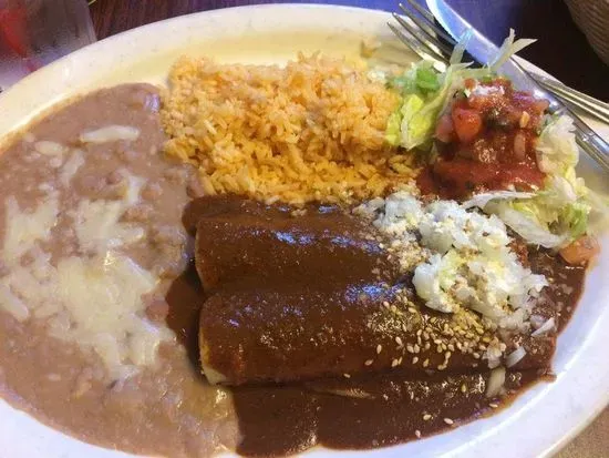 Mole Enchiladas