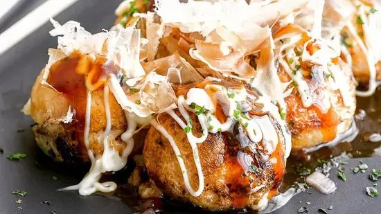 A11.Takoyaki (Fried octopus ball)(6pcs)