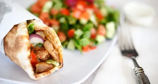 22. Chicken Shawarma Wrap