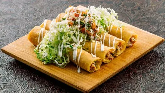 Rolled Chicken Taquitos