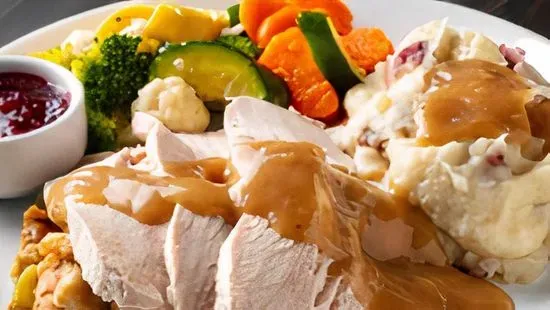 Fresh Roasted Turkey Dinner