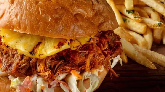 Hawaiian Pulled Pork Sandwich