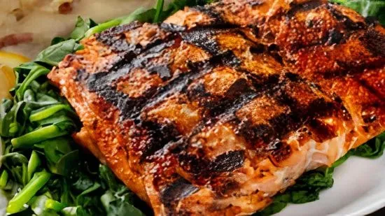 Wild Grilled Alaskan Salmon