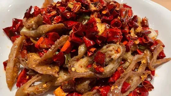 Deep-Fried Pork Intestines 🌶️ 香辣肥肠 