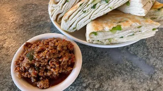 Green Onion Pancake 葱发大饼 