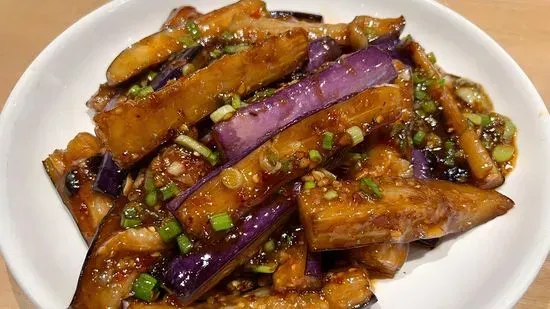 Eggplant with Garlic Sauce 🌶️ 鱼香茄子