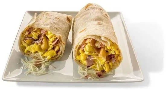 Ham Breakfast Burrito