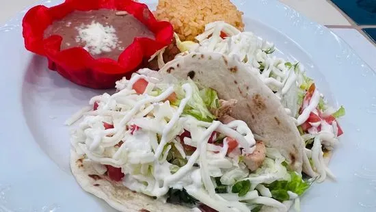 SOFT FLOUR TACO SUPREME PLATE