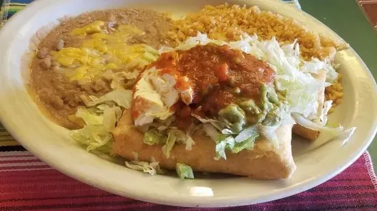 Two Chimichangas