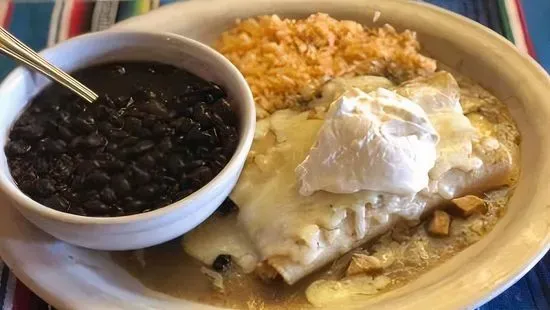 Two Enchiladas Verdes