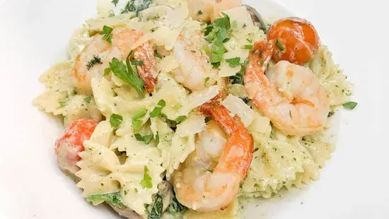 Mediterranean Shrimp Pasta