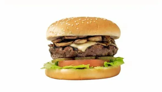 Mushroom Swiss Burger