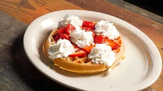 Belgium Strawberry Waffle