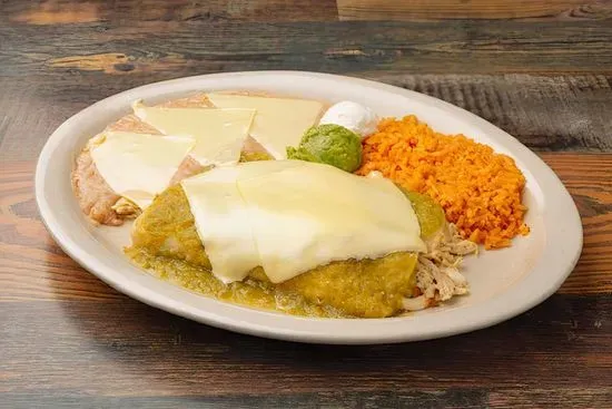 #9. Two Enchiladas Suizas