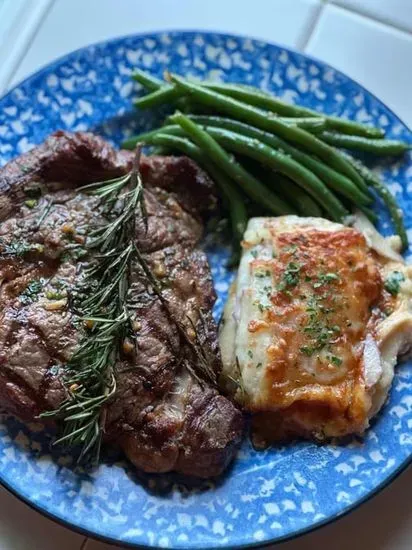 Grilled Prime Creek Stone Rib Eye Steak