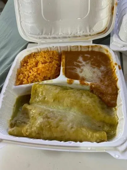 Enchiladas Suizas (green)