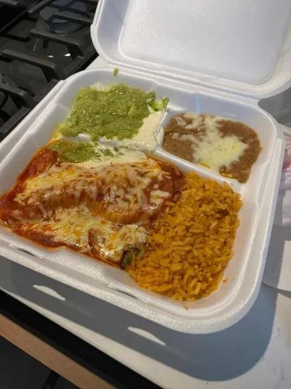 Enchiladas de Camarones