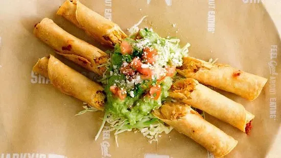 Taquitos with Guacamole 